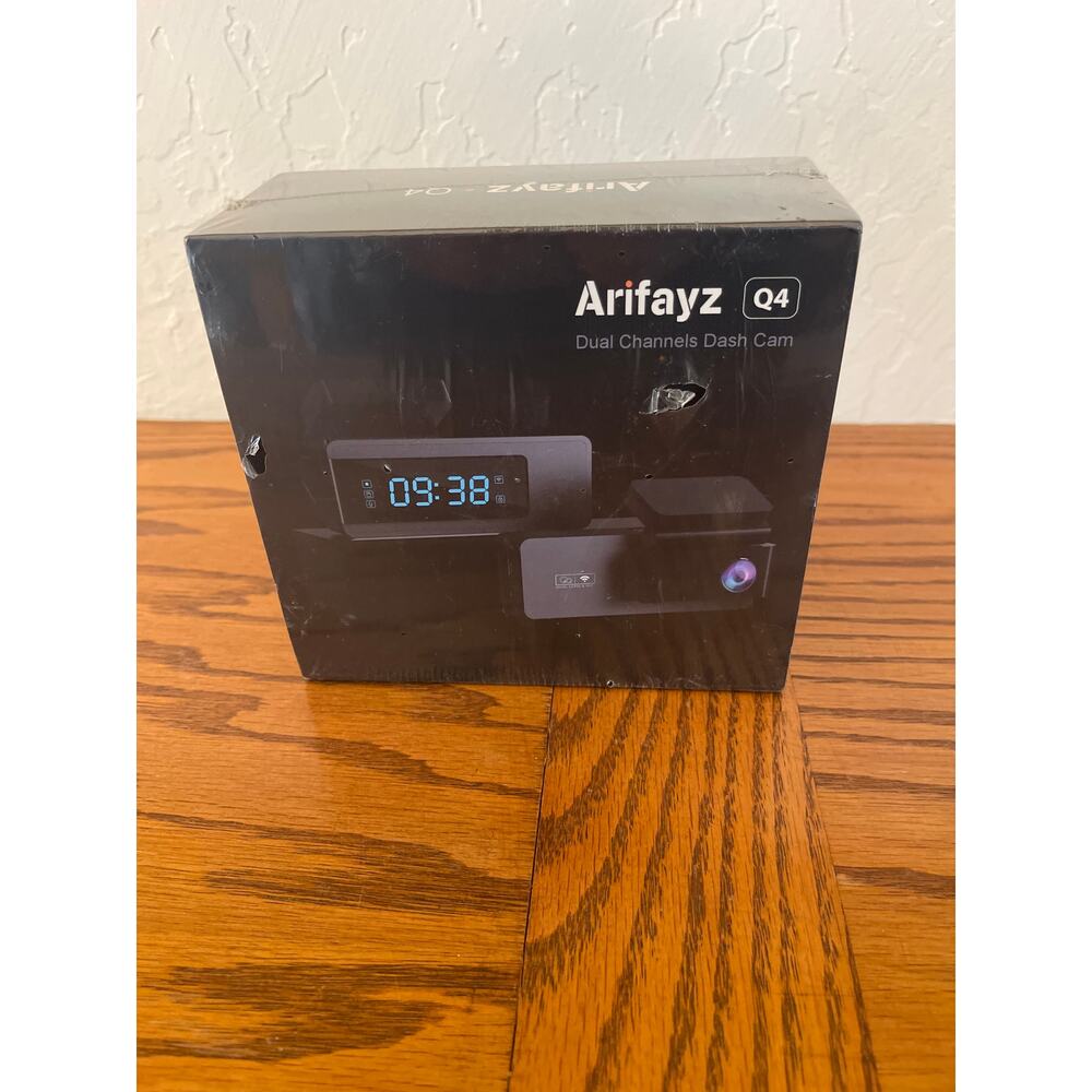 Arifayz dual channels dash cam